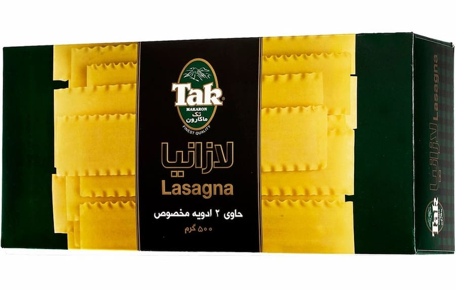 تصویر 1 از قیمت خرید لازانیا کلاسیک تک ماکارون + فروش ویژه